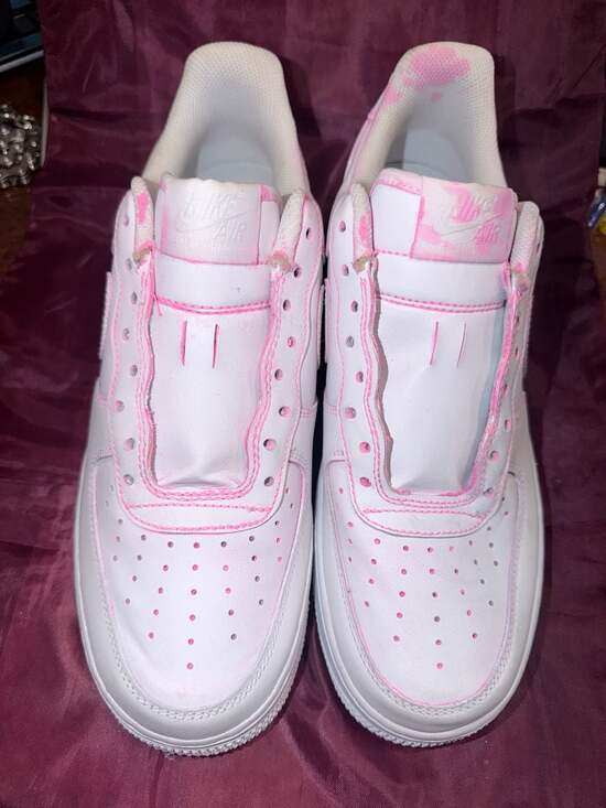 Nike Shoes - Nike Air Force 1 '07 LX White Pink DD8959-100 Size 10